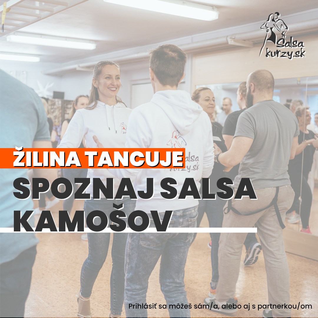 Párový tanec Salsa v Žiline